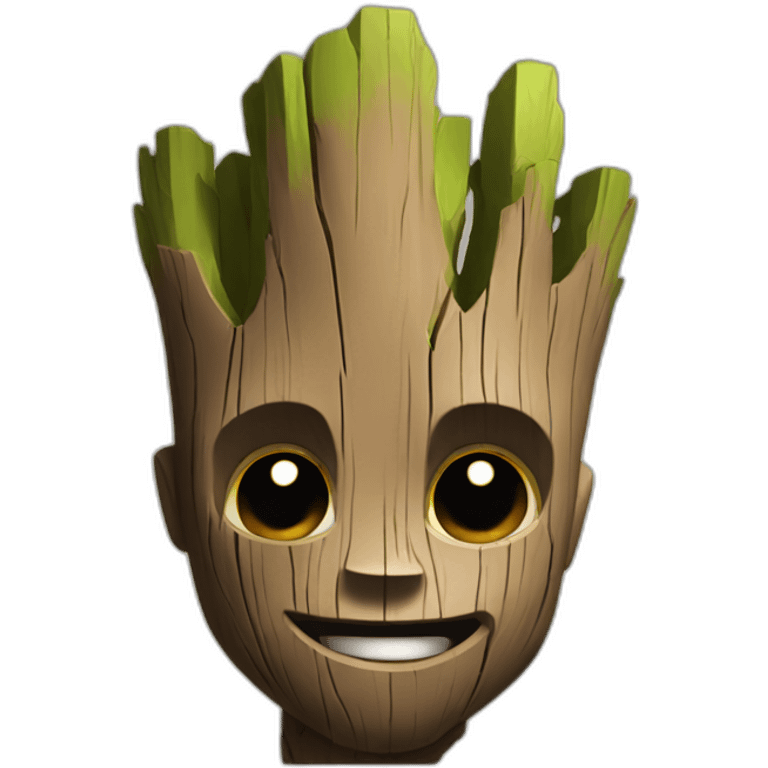 groot play video games emoji