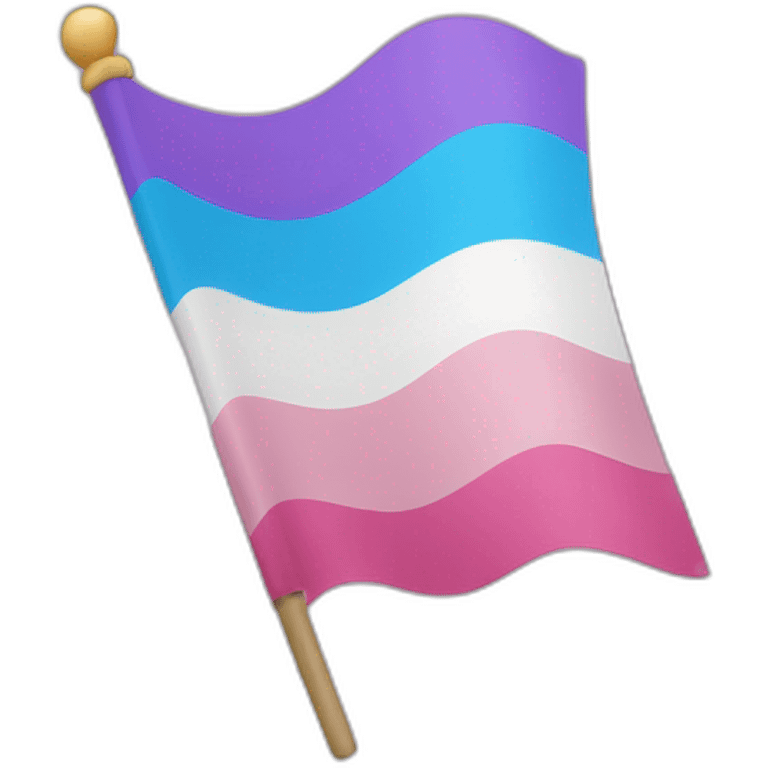 trans flag emoji