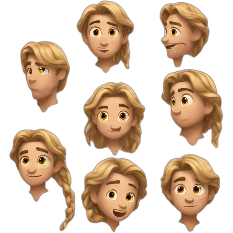 Tangled emoji