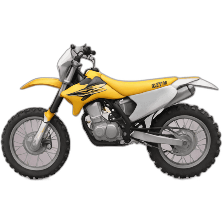 Motocross bike emoji