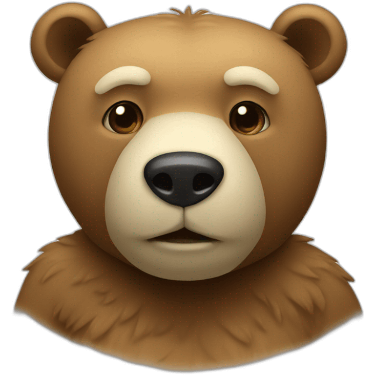 Bear blanco emoji