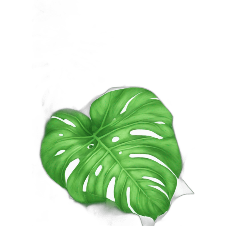 Monstera emoji