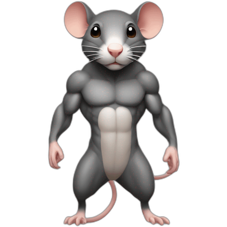 rat,muscle emoji