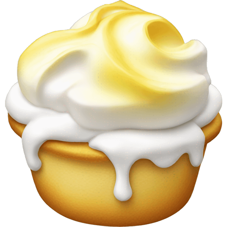 Lemon meringue  emoji