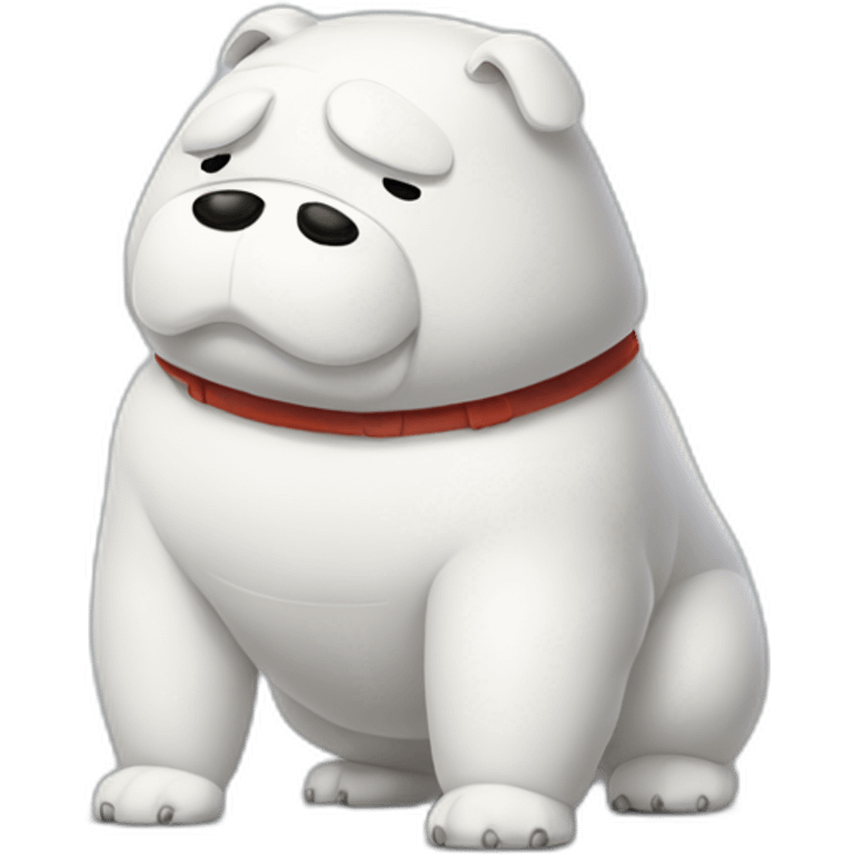 Baymax-the-dog emoji