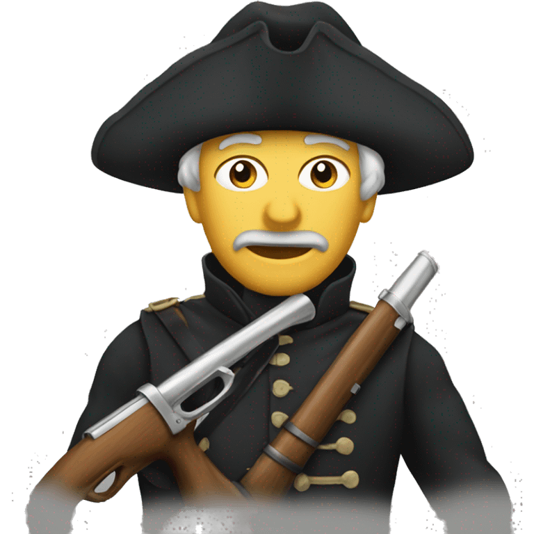 The musket emoji