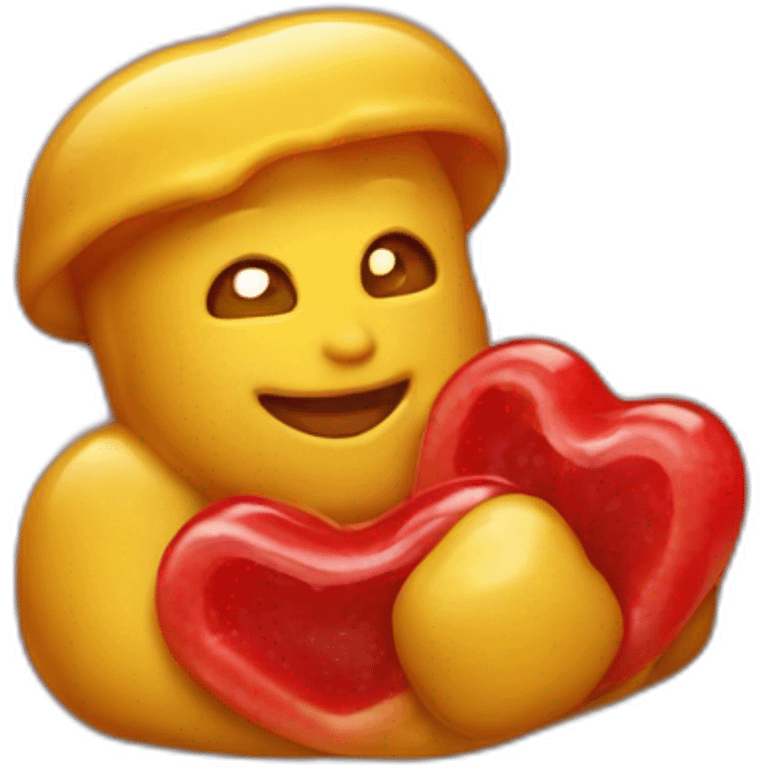 Haribo Frikandelbroodjessmaak emoji