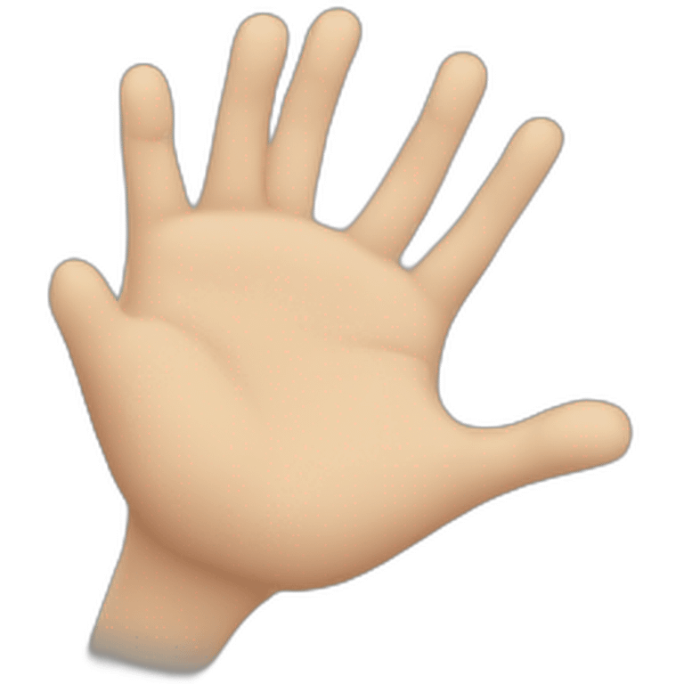 grabbing hand emoji