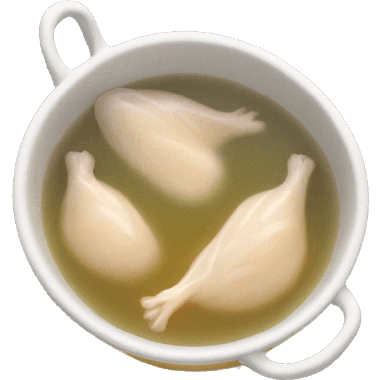 Chicken broth  emoji