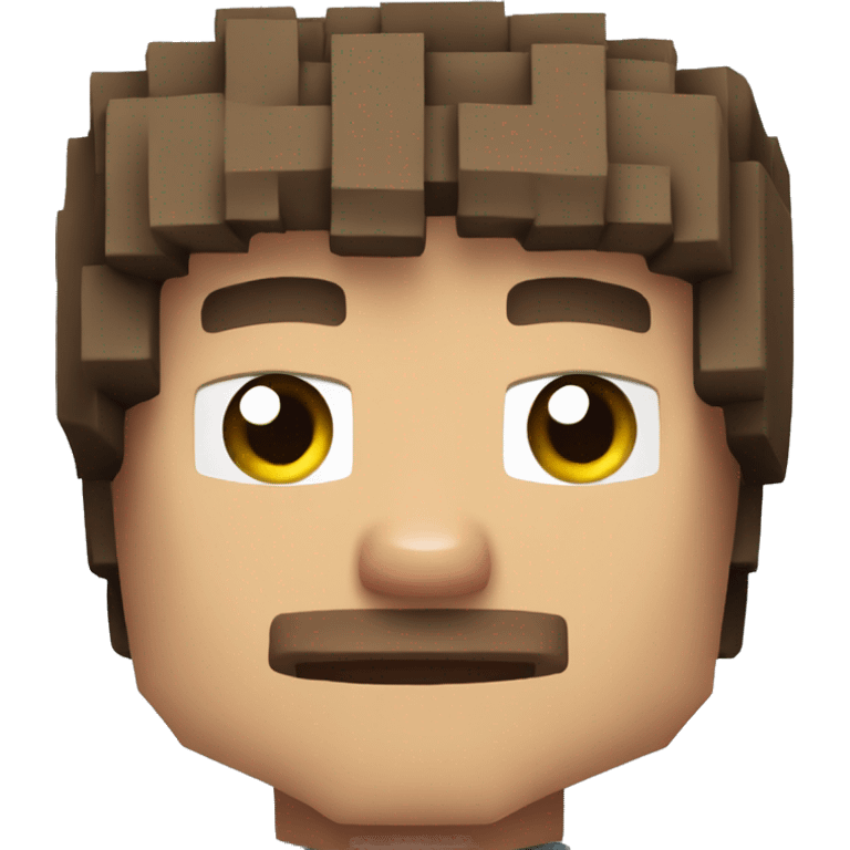 Steve de minecraft emoji