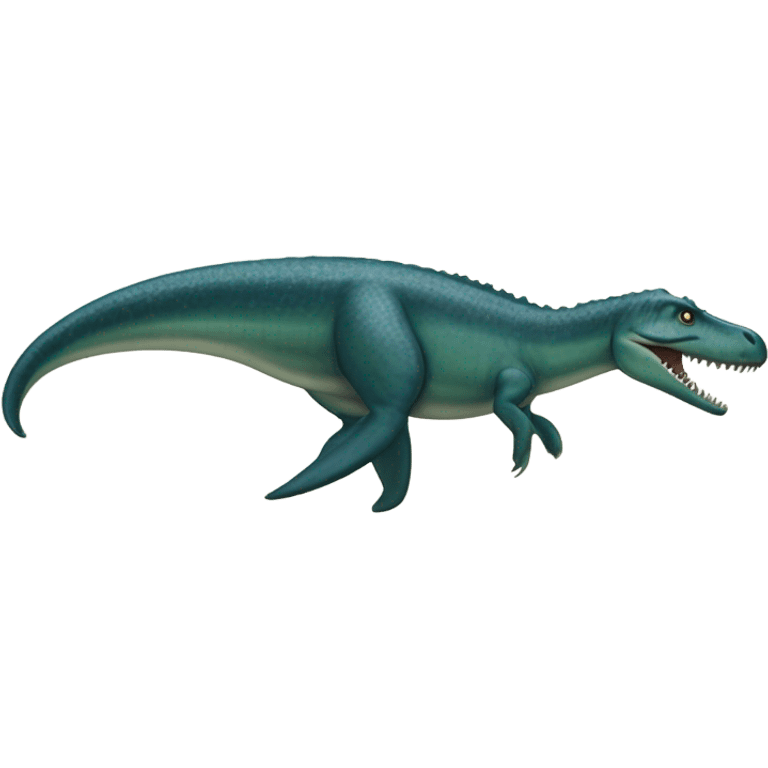 realistic Mosasaurus emoji