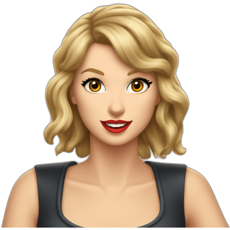 Taylor Swift qui boir une bière emoji