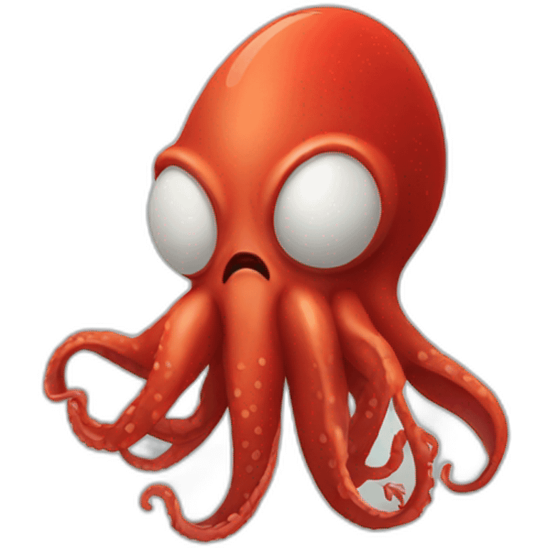 angry red squid emoji