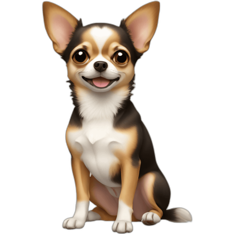 Cute chihuahua emoji