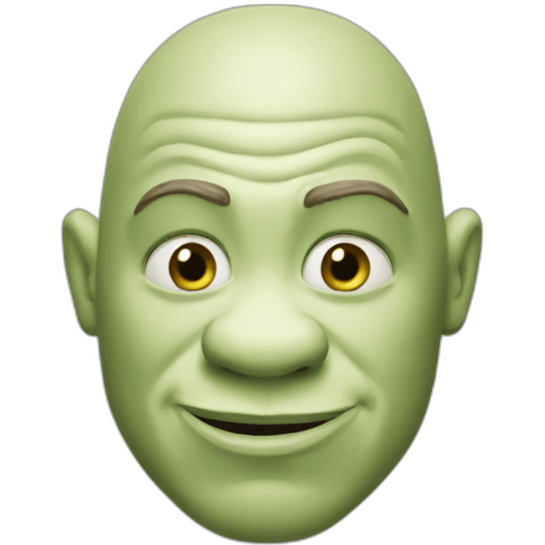 white-shrek emoji