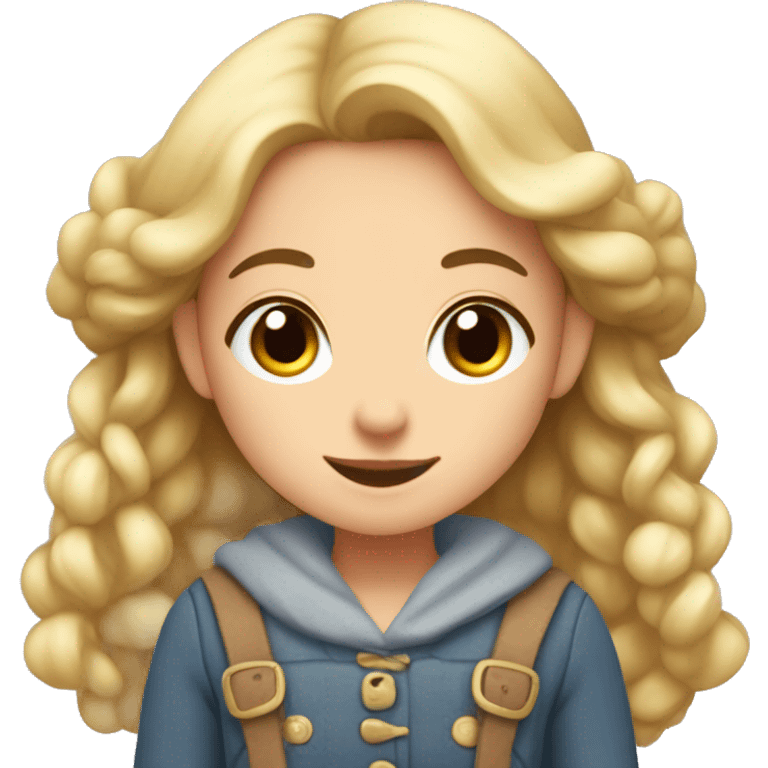 Cottagecore girl  emoji