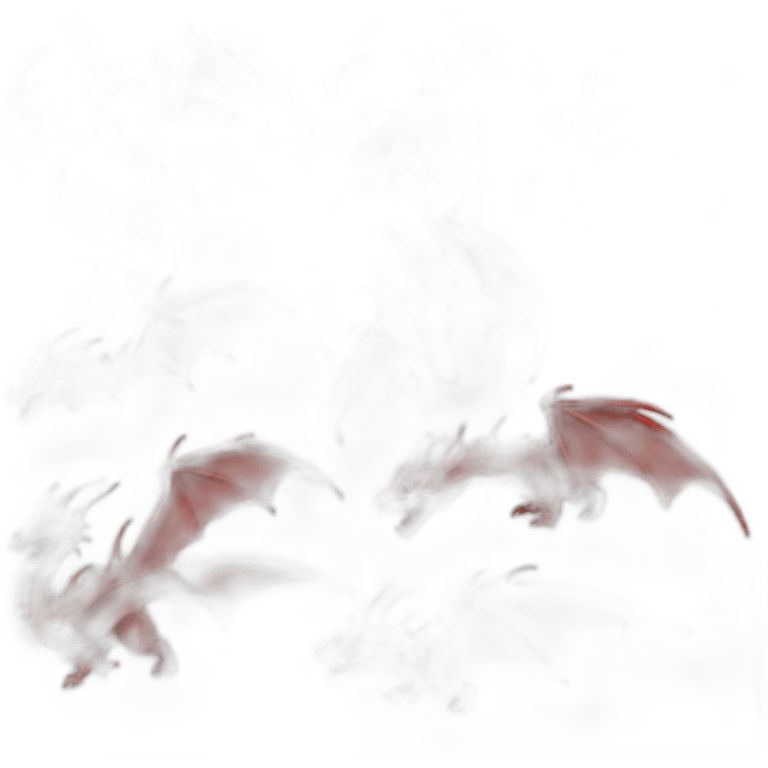 Dragon red emoji