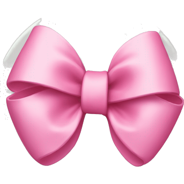 pink bow plate emoji