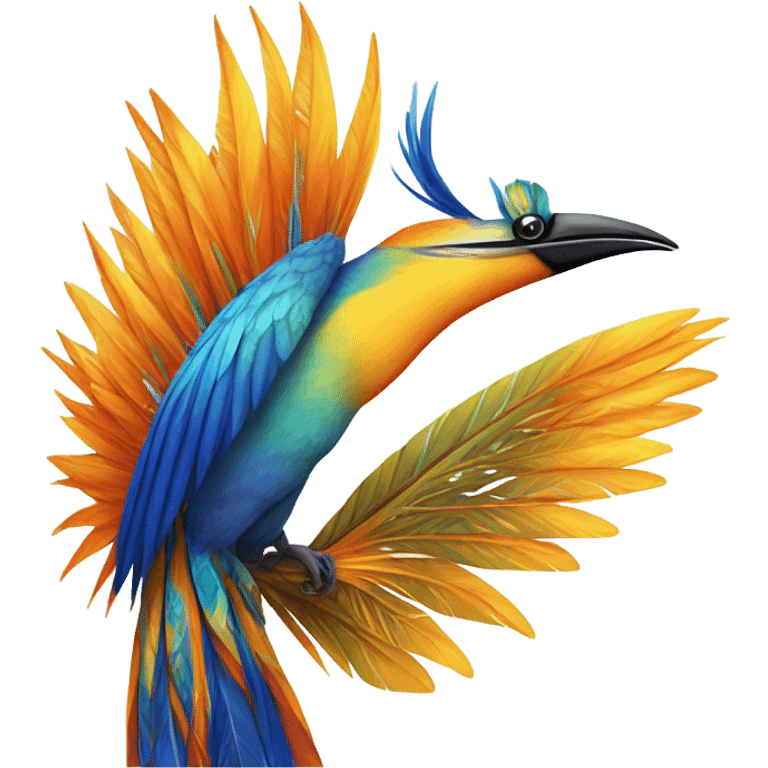 Bird of paradise emoji