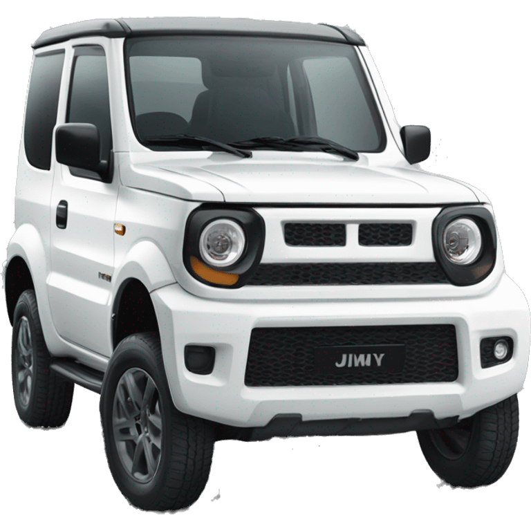 Jimny 2022 white emoji