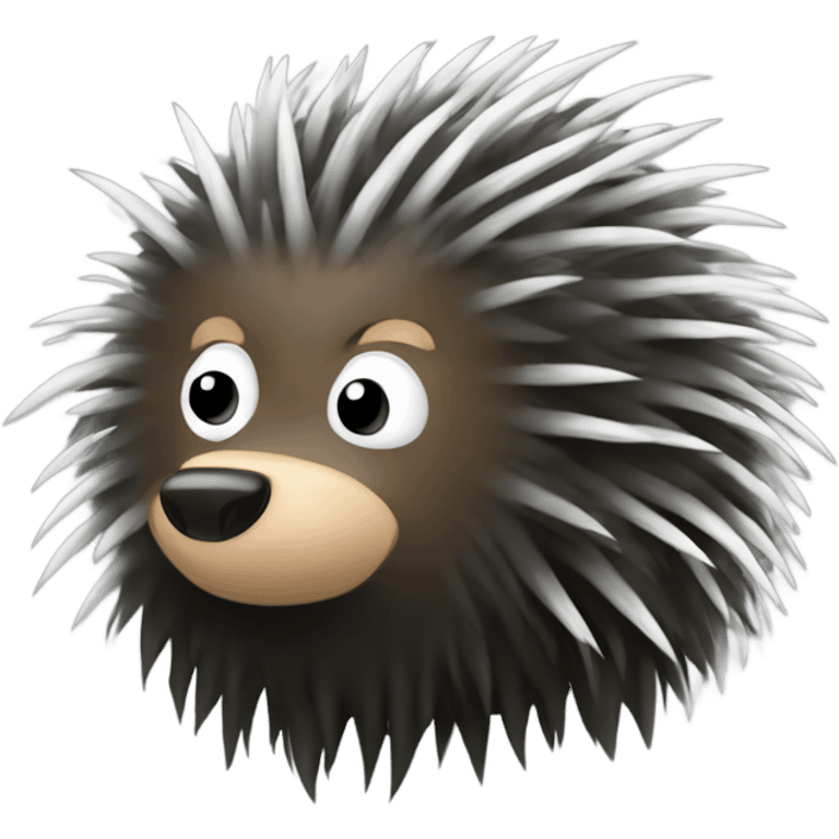 Porcupine bandit emoji