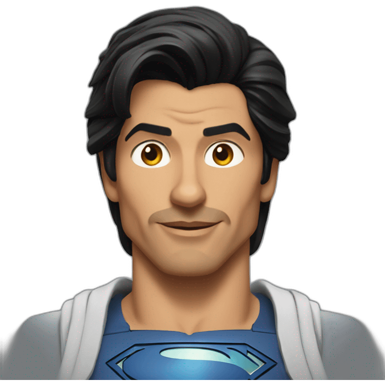 Sharukh Khan in Superman  emoji