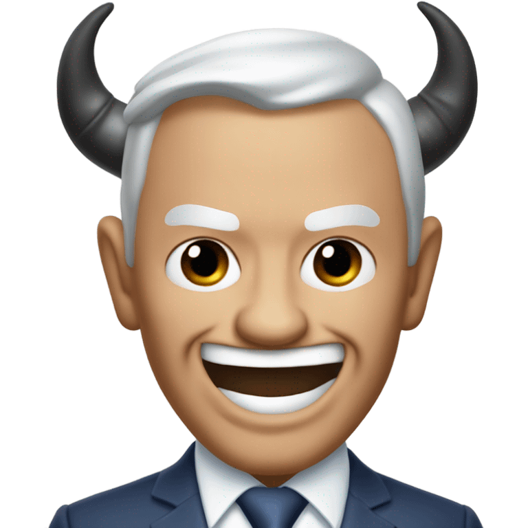 Dallas Cowboys owner Jerry Jones shaking hands with the devil  emoji