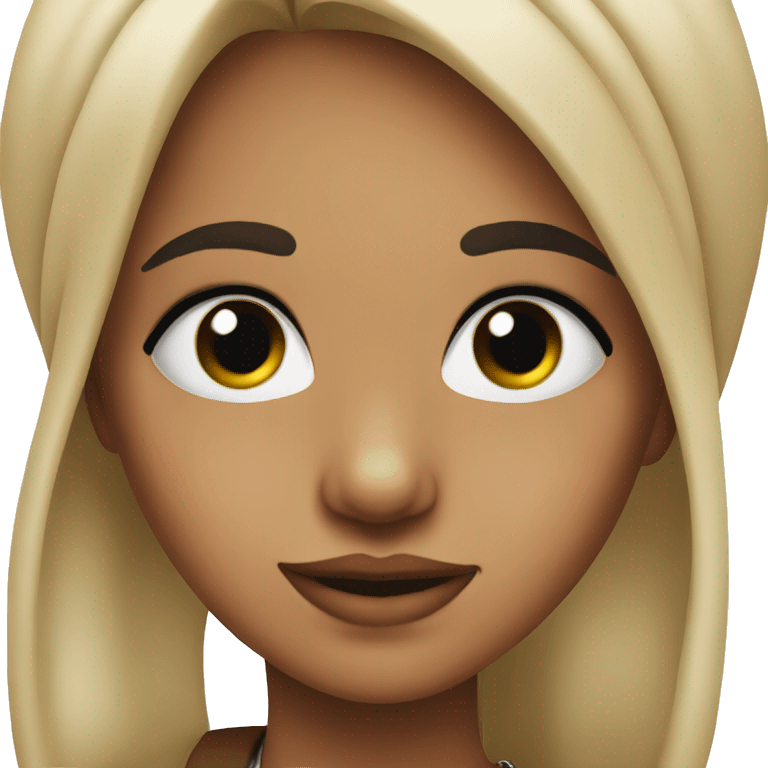 Girl with nose piercings emoji