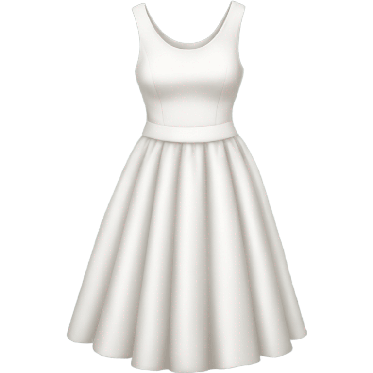 white dress emoji