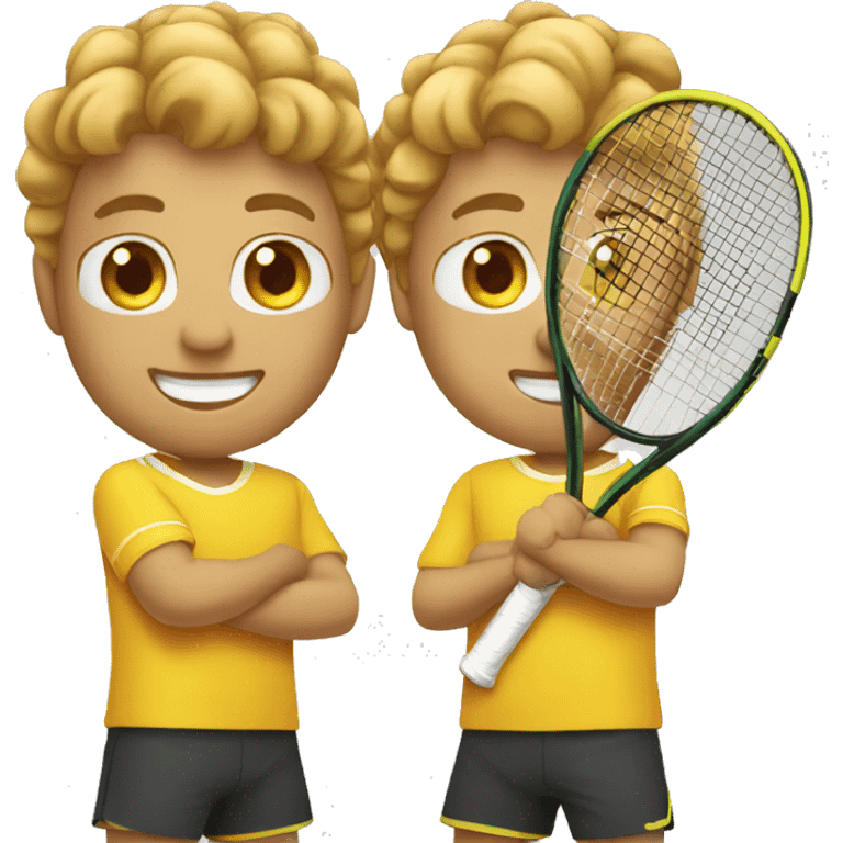 doubles tennis emoji