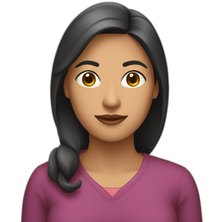 Mujer cansada emoji