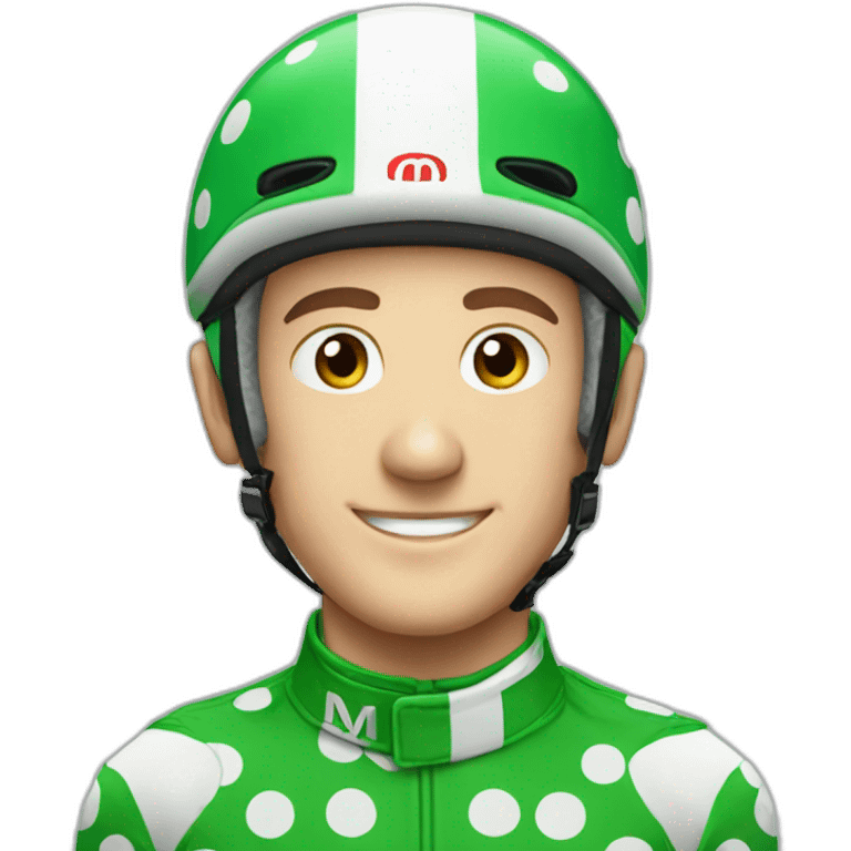 paul townend green polka dot jockey emoji