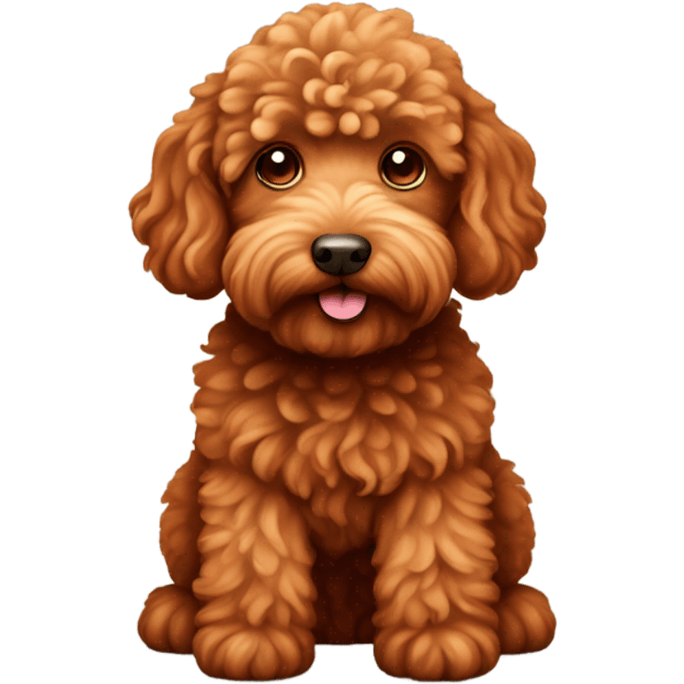 Labradoodle red emoji