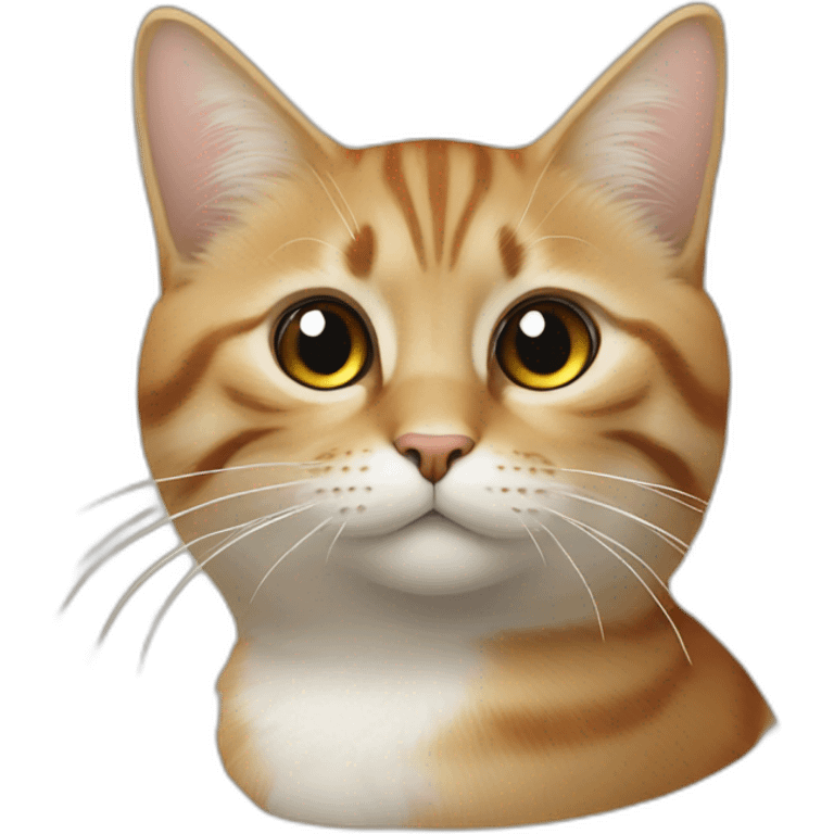 Un chat qui demande pardon a sa meilleure amie  emoji