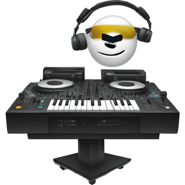 Dj setup emoji emoji