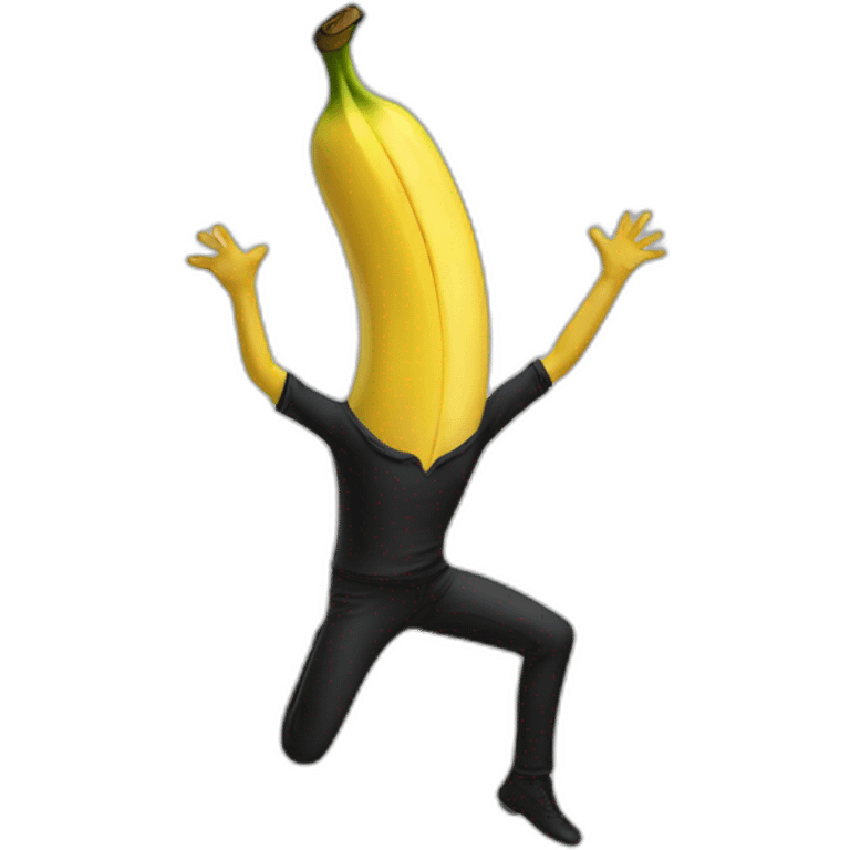 Dancing banana emoji