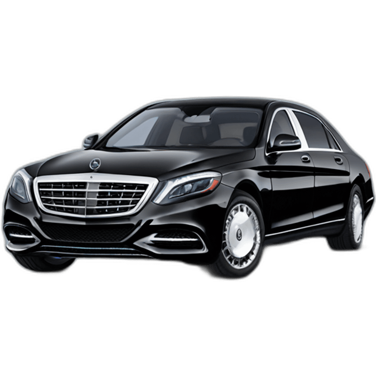 Mercedes maybach profile view emoji