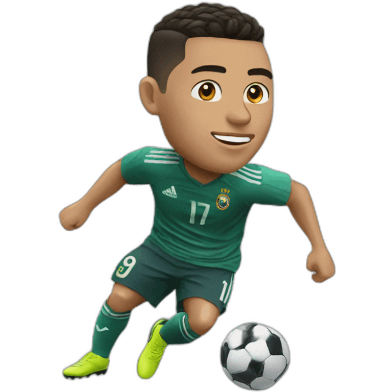 Ronaldo but emoji