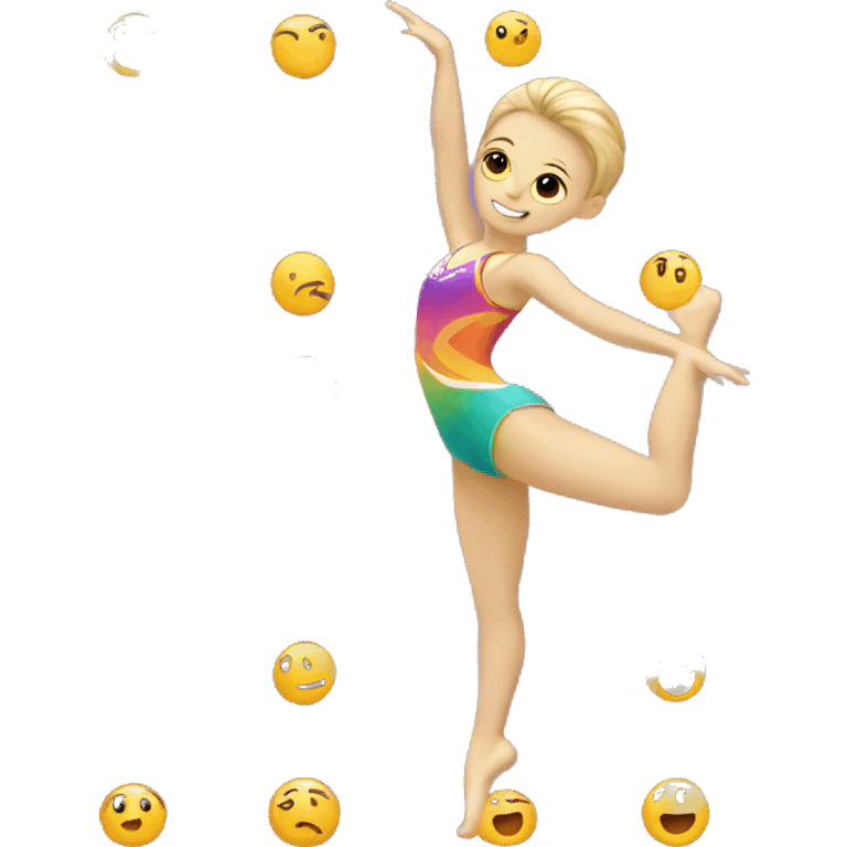 Rhythmic gymnastics  emoji