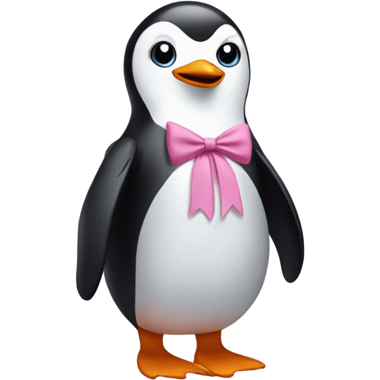 Penguin wearing a tutu  emoji