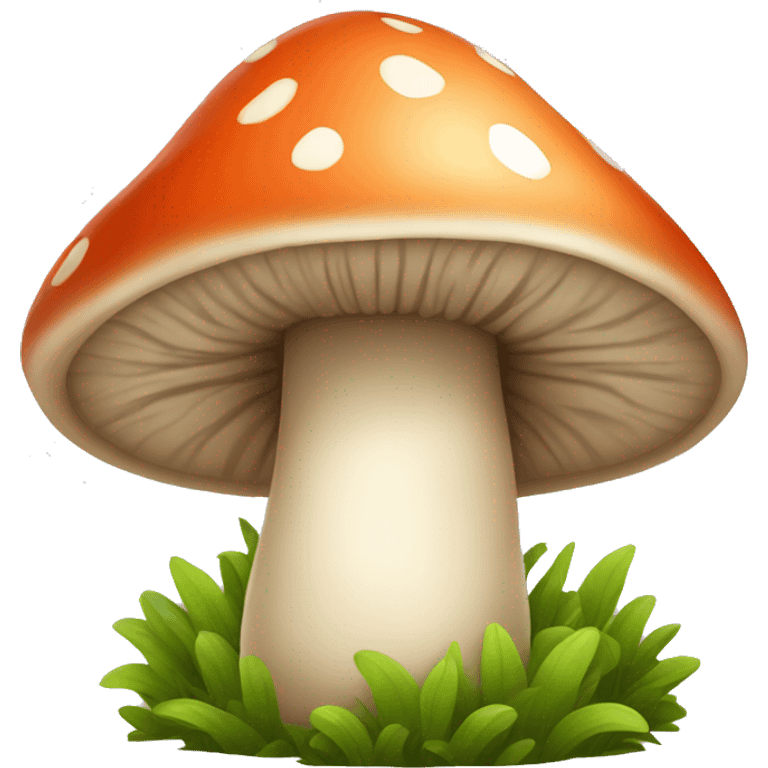 Cute mushroom  emoji