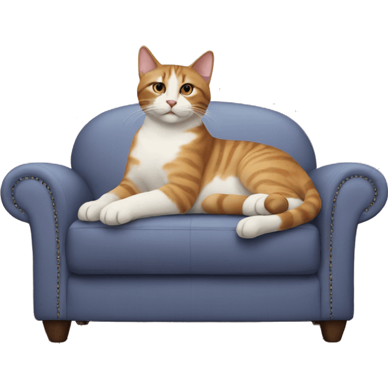 cat on sofa emoji