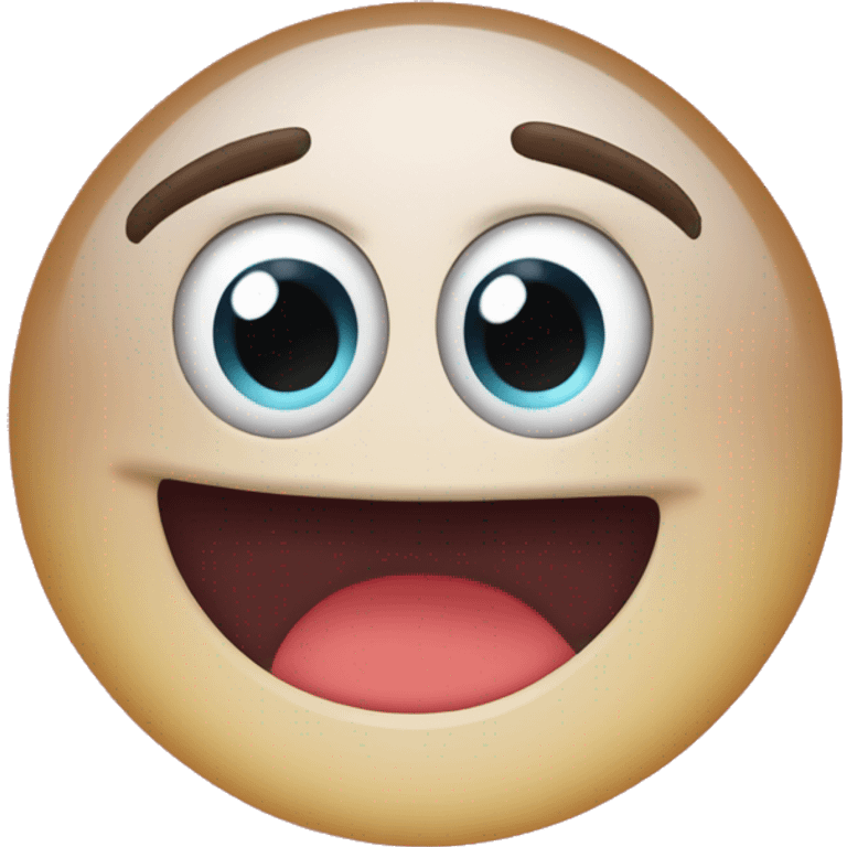 “Create a bright, vibrant angry emoji with big, furrowed eyes, downturned eyebrows, and a tense mouth, like popular TikTok emojis.” emoji