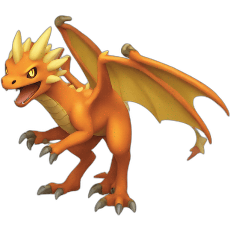 Pokemon dracofeu emoji