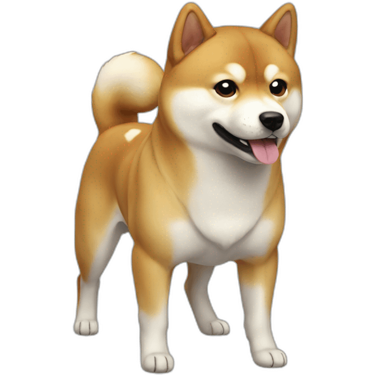 Shiba-typhoon emoji