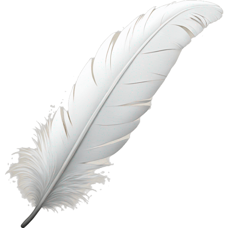 White feather  emoji