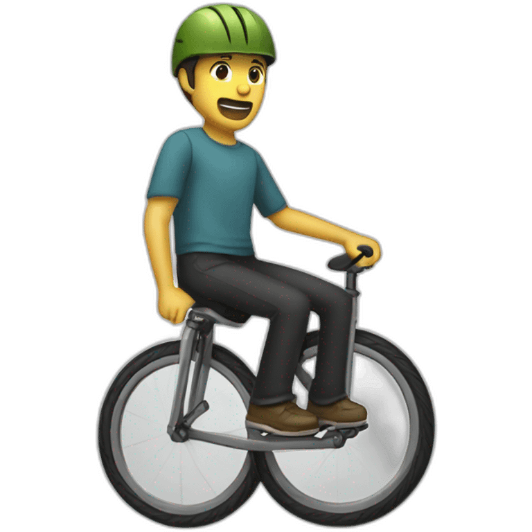 t-rek unicycle emoji