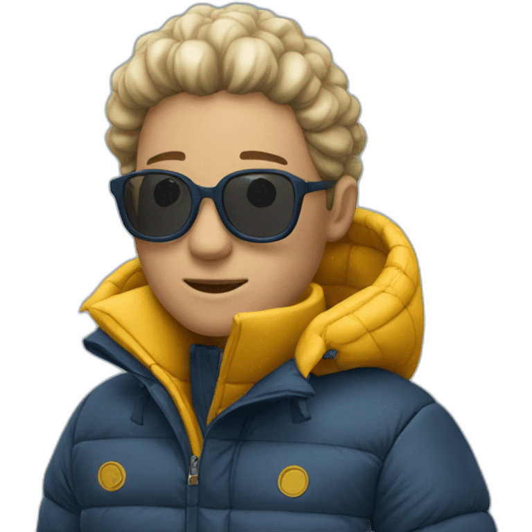 puffer jacket emoji