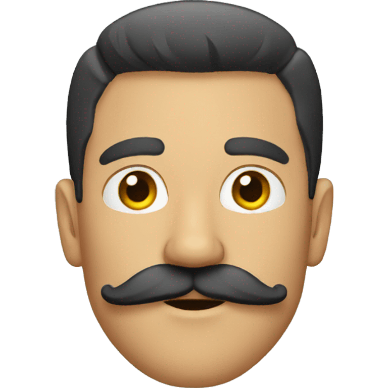 guy with a mustache emoji