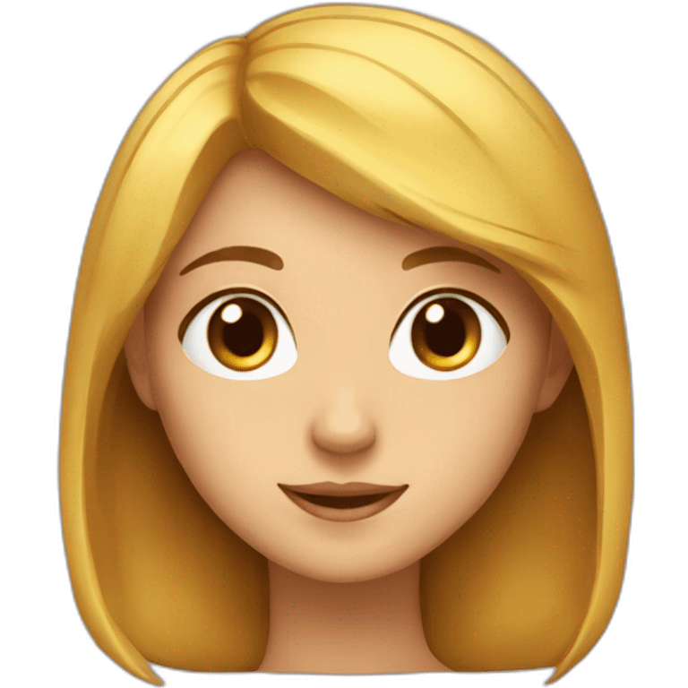 Chat sur la tete d une fille emoji